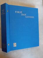 DAVO Album Blauw 15 bladen voor 60 FDC's / Ansichten, Postzegels en Munten, Ophalen of Verzenden, Verzamelalbum