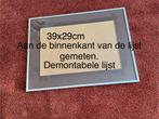 Fotolijst 39x29cm, Ophalen, Gebruikt, Metaal of Aluminium, Minder dan 50 cm