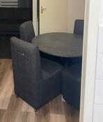 6 Eettafel stoelen, Huis en Inrichting, Tafels | Eettafels, Ophalen, 50 tot 100 cm, Zo goed als nieuw, Vijf personen of meer