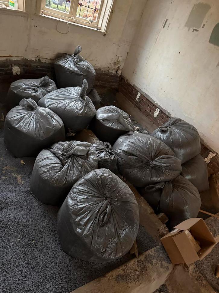 EPS Isolatieparels - Zakken vol! Gratis op te halen, Doe-het-zelf en Verbouw, Isolatie en Afdichting, Gebruikt, Vloerisolatie