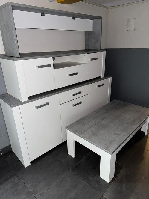 Complete meubelset te koop – wit/grijs, Huis en Inrichting, Complete inboedels, Ophalen of Verzenden