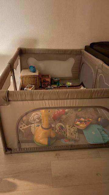 Speelbox Lionelo – 190 x 130 cm Beige– Zo goed als nieuw! beschikbaar voor biedingen