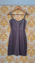 Elegant velours velvet poederroze galajurkje., Ophalen of Verzenden, Zo goed als nieuw, Zwart