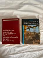 Bouwkundige studieboeken, Boeken, Techniek, Gelezen, Bouwkunde, R. Jellema, Ophalen