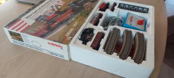 Märklin DB, deltaset loc, wgn's,rails, trafo artnr 2915 ovp beschikbaar voor biedingen