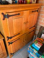 Houten kast met deuren, Ophalen, Gebruikt, 100 tot 150 cm, Overige houtsoorten