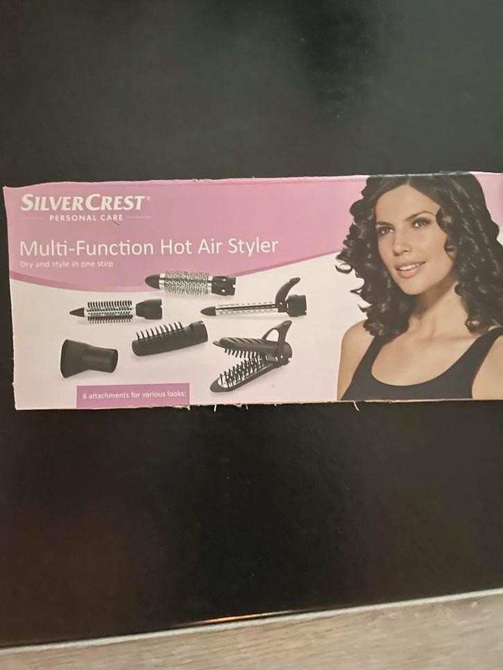 SilverCrest Haarkrulset - Multi-Function Hot Air Styler, Witgoed en Apparatuur, Persoonlijke-verzorgingsapparatuur, Zo goed als nieuw