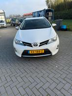 Toyota Auris 1.8 Hybrid Touring Sports CVT 2014 Wit, Auto's, Stof, Zwart, Wit, 25 km/l