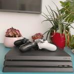 PlayStation 4 Pro 1TB - Disc Version, Spelcomputers en Games, Ophalen, Gebruikt, Met 2 controllers, Pro
