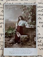 Mignon - dame met lang haar (FF), Verzamelen, Ansichtkaarten | Themakaarten, Ophalen of Verzenden, Voor 1920, Ongelopen, Overige thema's