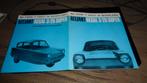 Folder RELIANT  REGAL  3/25  SUPER  ,  1966, Verzenden, Zo goed als nieuw, Overige merken