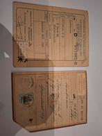 2 distributie stamkaarten Amsterdam bonkaarten wo2, Verzamelen, Militaria | Tweede Wereldoorlog, Ophalen of Verzenden, Landmacht