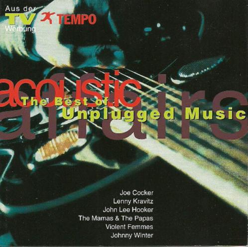 Cd Acoustic Affairs - The Best Of Unplugged Music compilatie, Cd's en Dvd's, Cd's | Verzamelalbums, Zo goed als nieuw, Pop, Ophalen of Verzenden