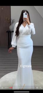 Goedkoopste mooie Elegante Witte Trouwjurk -, Ophalen of Verzenden, Nieuw, Wit, Trouwjurk