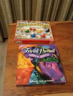 Ganzenbord & Trivial Pursuit Genus Editie, Hobby en Vrije tijd, Gezelschapsspellen | Bordspellen, Gebruikt, Ophalen of Verzenden