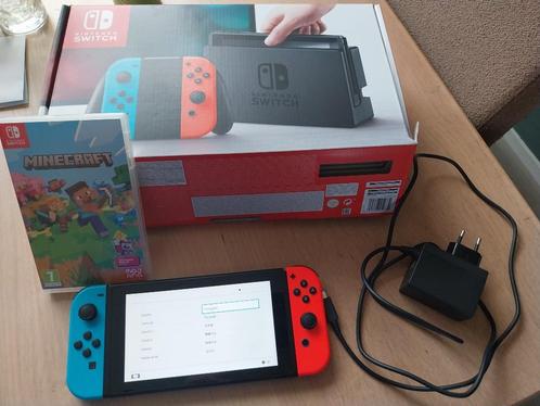 Switch, Spelcomputers en Games, Spelcomputers | Nintendo Switch, Gebruikt, Switch Original, Met 1 controller, Met games, Ophalen