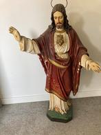 Groot Beeld Jezus 90 cm heilig hart ❤️, Antiek en Kunst, Ophalen
