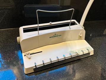 Wiremaster Inbindmachine + Complete Inventaris beschikbaar voor biedingen