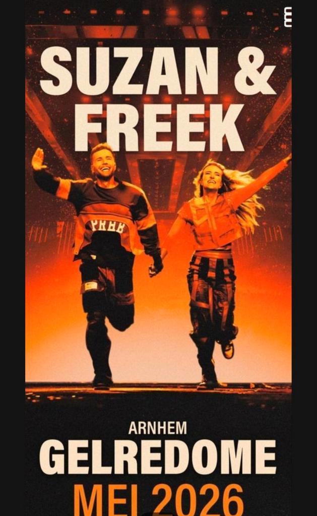 Suzan en Freek 22 mei 2026, Tickets en Kaartjes, Concerten | Nederlandstalig, Twee personen, Mei