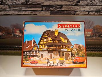 Vakwerkhuis Ratskeller Vollmer bouwdoos N spoor trein 1:160 beschikbaar voor biedingen