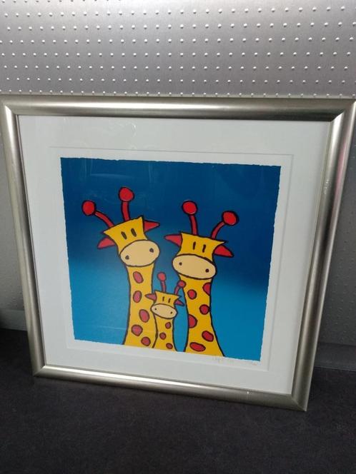 Jop de Giraf schilderij, Kinderen en Baby's, Kinderkamer | Inrichting en Decoratie, Zo goed als nieuw, Wanddecoratie, Ophalen of Verzenden