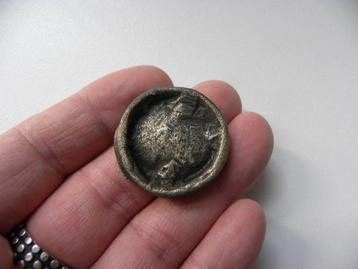 Zilveren baar, roundel, ingot, 21 gram bodemvondst beschikbaar voor biedingen