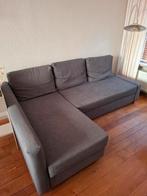 Slaapbank ikea grijs, Huis en Inrichting, Banken | Sofa's en Chaises Longues, Ophalen, Gebruikt