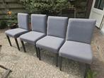 Eet kamer stoelen, Huis en Inrichting, Stoelen, Ophalen, Gebruikt, Vier, Stof