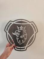RVS Scania logo, Ophalen of Verzenden, Nieuw, Scania, Overige Auto-onderdelen