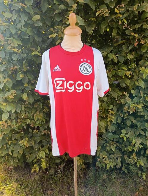 Adidas Ajax Amsterdam 2019/20 Thuis Shirt Ziggo Sponsor (L), Kleding | Heren, Sportkleding, Gedragen, Voetbal, Maat 52/54 (L)
