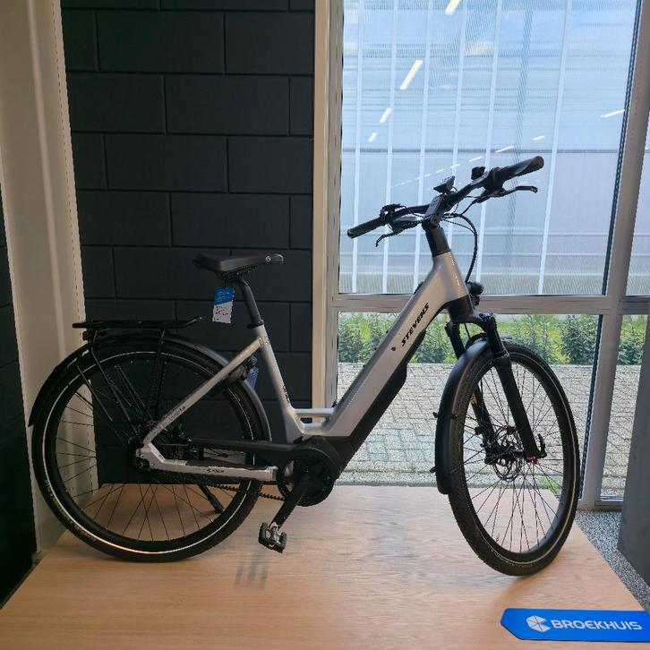 Stevens E-Courier Plus Forma 725Wh zilver, Fietsen en Brommers, Elektrische fietsen, Nieuw, Overige merken, 51 tot 55 cm, 50 km per accu of meer