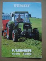 F 28 : Fendt Farmer 102 S - 103 S, Ophalen of Verzenden, Zo goed als nieuw, Folder