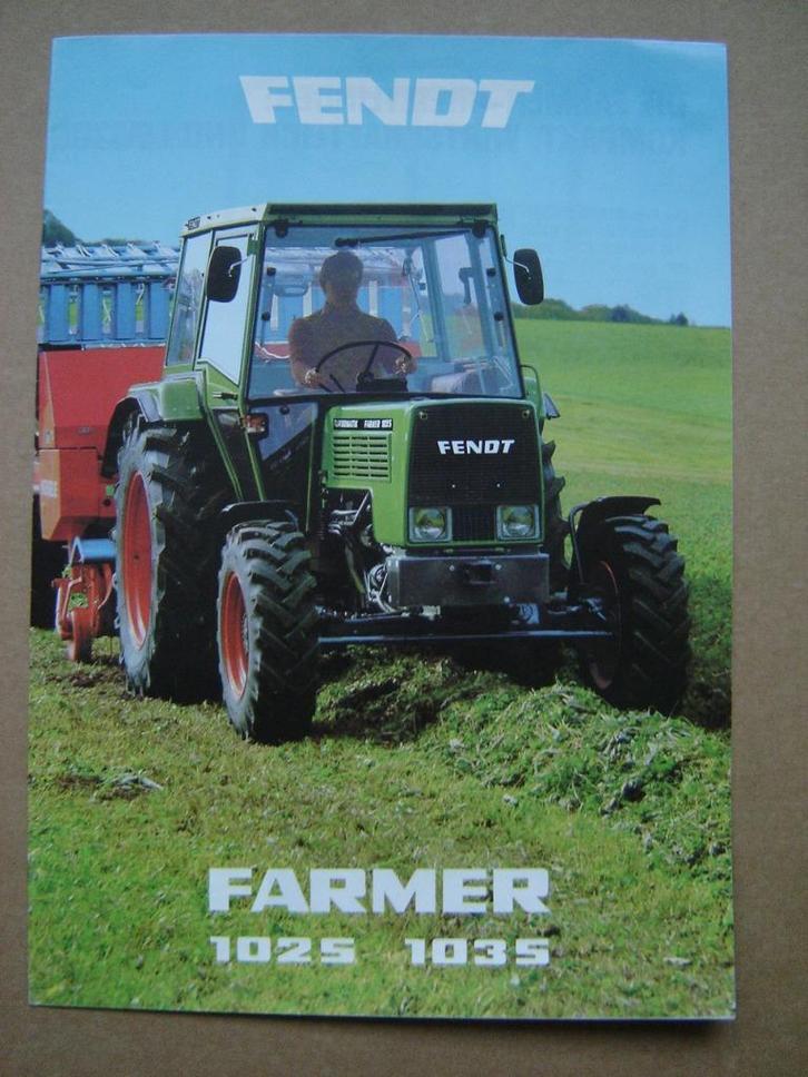 F 28 : Fendt Farmer 102 S - 103 S, Boeken, Catalogussen en Folders, Zo goed als nieuw, Folder, Ophalen of Verzenden