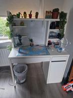 IKEA Micke Bureau - Gebruikt, met Opzetstuk, Ophalen, Gebruikt, Bureau