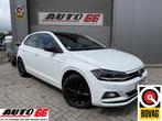 Volkswagen Polo 1.0 TSI Highline Business R Automaat, Gebruikt, Zwart, 1095 kg, Leder en Stof
