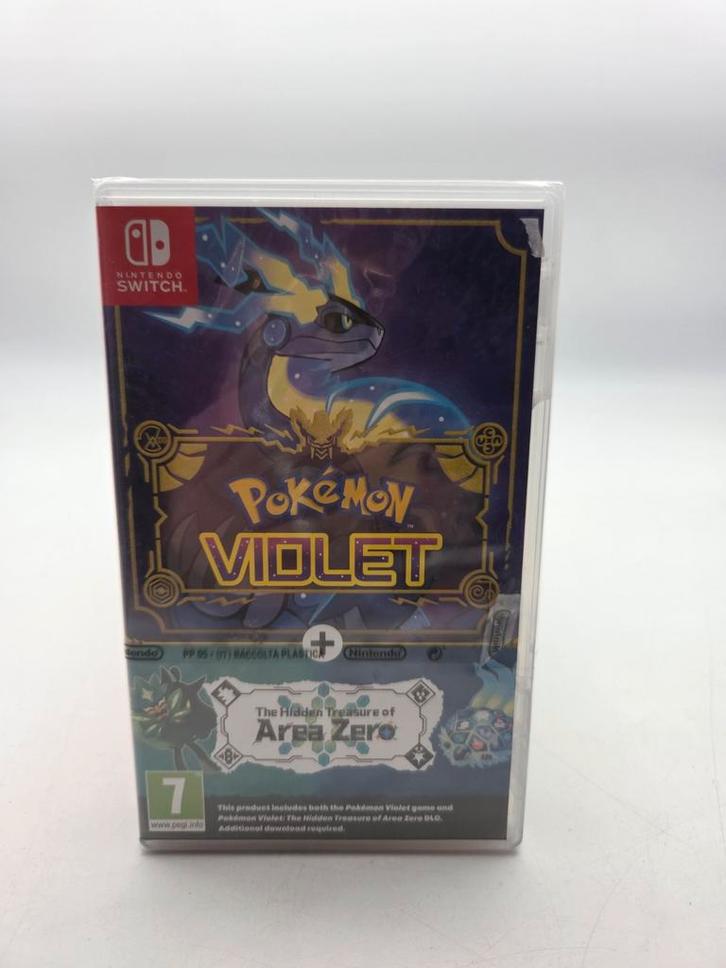 Pokémon Violet + Hidden Treasure Area Zero, Spelcomputers en Games, Games | Nintendo Switch, Nieuw, Role Playing Game (Rpg), 1 speler