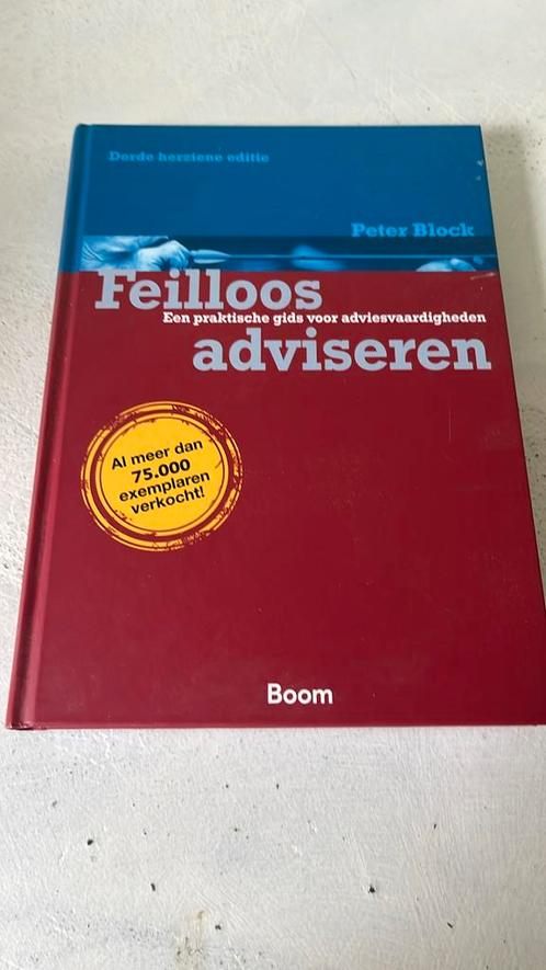 Peter Block - Feilloos adviseren, Boeken, Wetenschap, Zo goed als nieuw, Ophalen of Verzenden