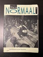 Vintage boek - Wat is NORMAAL? - Ruesink & Manschot 1989/90, Ophalen of Verzenden, Gelezen, Artiest