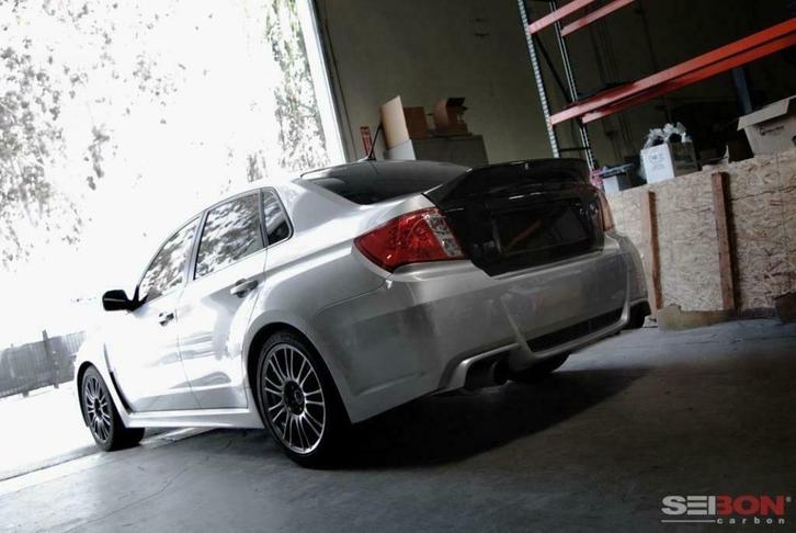 Seibon motorkap spoiler achterklep skirts - Impreza GV 11-14, Auto diversen, Tuning en Styling, Ophalen of Verzenden