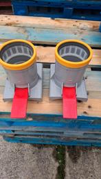 2x opboorzadel voor 315mm buis met 125mm aansluiting, Doe-het-zelf en Verbouw, Buizen en Afvoer, Pvc, Overige typen, Nieuw, Ophalen of Verzenden