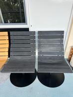 Ikea Brygga PS collectie relax tuinstoelen zwart, Ophalen, Gebruikt, Overige materialen