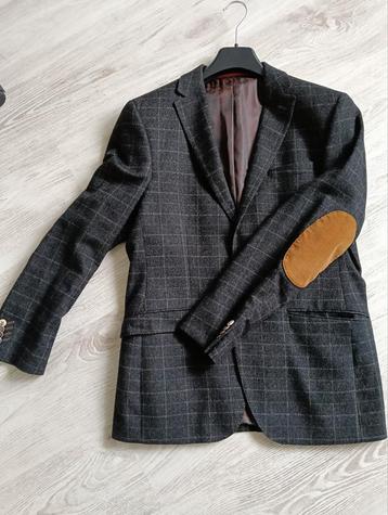 Scheerwollen colbert Stones maat 50 slim fit  beschikbaar voor biedingen
