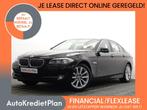 BMW 5 Serie 520i Sedan 184pk High Exe M Aut8 Navi Pro, Leer,, Benzine, Gebruikt, 750 kg, 16 km/l