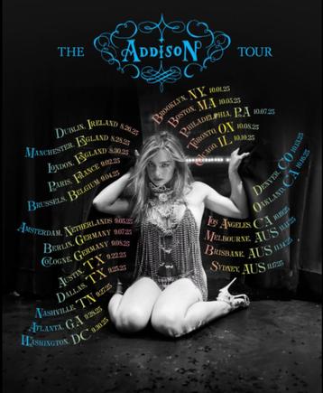 6x Addison Rae Tickets - Koninlijke Circus Brussel 4 Sep beschikbaar voor biedingen