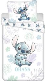 Stitch Baby Dekbedovertrek 100 x 135 cm  - Disney, Jongetje of Meisje, Wit, Dekbedovertrek, Nieuw