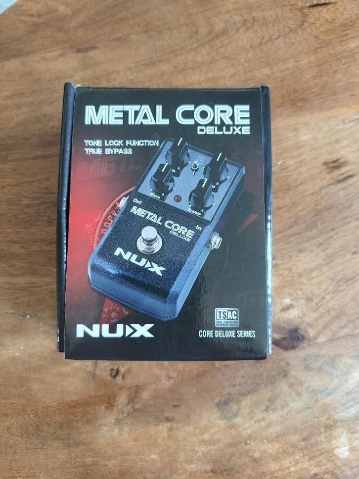 NUX Metal Core Deluxe Distortion Pedal, Muziek en Instrumenten, Effecten, Zo goed als nieuw, Distortion, Overdrive of Fuzz, Reverb