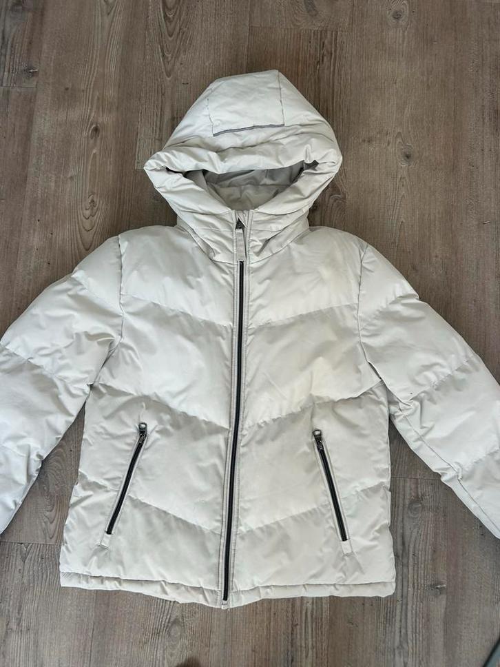 García Winterjas Maat 176 - Beige, Kleding | Dames, Jassen | Zomer, Gedragen, Beige, Ophalen of Verzenden