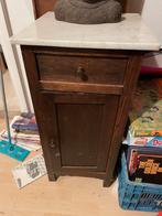 Antiek Nachtkastje / Bijzettafel - 100x40x40 cm, Huis en Inrichting, Ophalen, Gebruikt, Minder dan 45 cm, 70 cm of meer