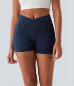 Halara Denim Shorts - Maat M - Nieuw, Blauw, Nieuw, Ophalen of Verzenden, W30 - W32 (confectie 38/40)