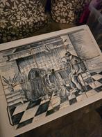 Delft tegeltableau, Antiek en Kunst, Ophalen of Verzenden